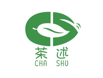 劉言的茶述茶館茶社logo設(shè)計(jì)