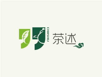 張曉明的茶述茶館茶社logo設(shè)計(jì)