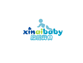 秦曉東的xinaibaby  欣愛(ài)寶貝logo設(shè)計(jì)