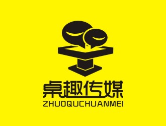 曾翼的山東桌趣傳媒有限公司logo設(shè)計