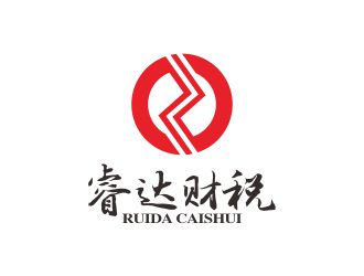 何嘉健的睿達(dá)財(cái)稅咨詢有限公司logo設(shè)計(jì)