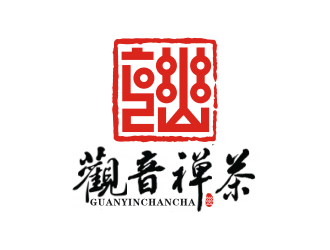 吉吉的觀音禪茶茶館logo設(shè)計(jì)