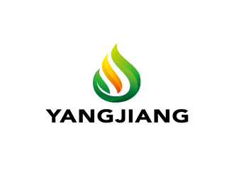 周金進的機械設(shè)備潤滑油Yangjianglogo設(shè)計