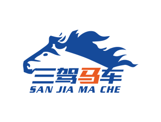 廖燕峰的三駕馬車logo設(shè)計(jì)