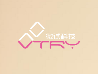 林思源的微試科技（VTRY）logo設(shè)計(jì)