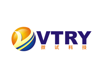 吉吉的微試科技（VTRY）logo設(shè)計(jì)