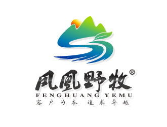 黎明鋒的鳳凰野牧 品牌logo設計logo設計