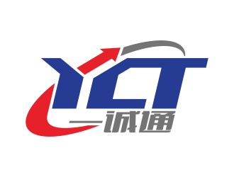 何嘉健的一誠通國際貨運代理有限公司logo設計