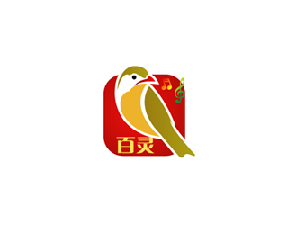 秦曉東的百靈 App圖標(biāo)logo設(shè)計(jì)