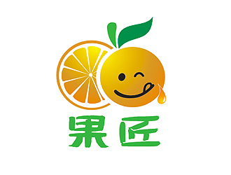 盛銘的果匠果汁飲料店logo設計