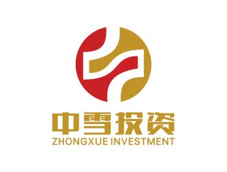 何嘉健的中雪投資公司logologo設(shè)計