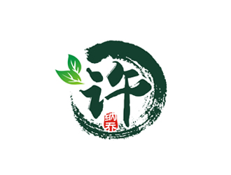 鄭國麟的許納喬茶館logo設(shè)計