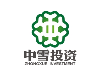 曾翼的中雪投資公司logologo設(shè)計