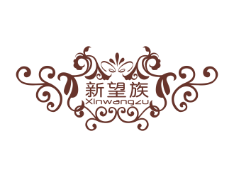 何嘉健的xinwangzu兒童婚紗裙logologo設(shè)計