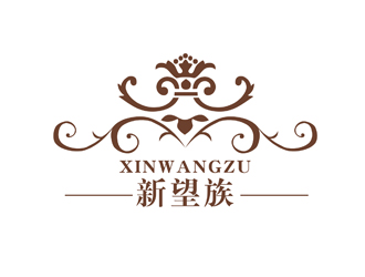 陳今朝的xinwangzu兒童婚紗裙logologo設(shè)計