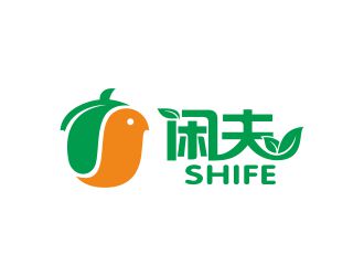 何嘉健的閑夫  SHIFElogo設(shè)計