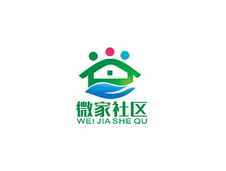 盛銘的微家社區(qū)logo設(shè)計