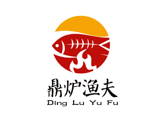 譚家強的鼎爐漁夫音樂燒烤吧logo設計