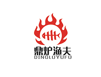 趙鵬的鼎爐漁夫音樂燒烤吧logo設計