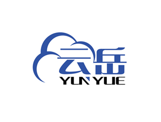 秦曉東的云岳祥云元素字體logologo設計