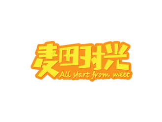 周耀輝的麥田時光 crop time電商文字logo設計logo設計