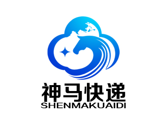 余亮亮的神馬快遞logo設(shè)計