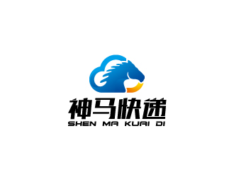 周金進的神馬快遞logo設計