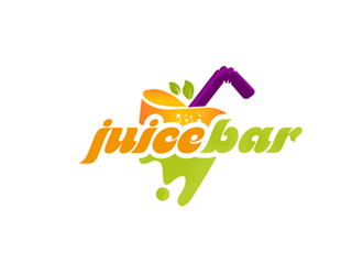 秦曉東的juice bar果汁甜品logologo設(shè)計(jì)