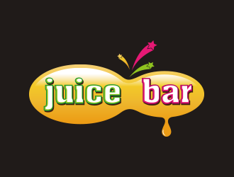 黃安悅的juice bar果汁甜品logologo設(shè)計