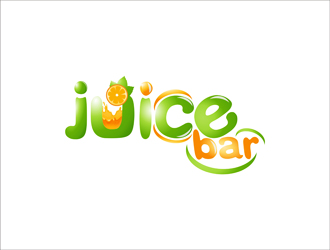 張順江的juice bar果汁甜品logologo設(shè)計