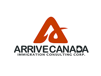 盛銘的ARRIVE CANADA IMMIGRATION CONSULTING CORP.logo設計