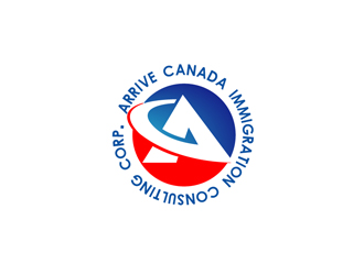 秦曉東的ARRIVE CANADA IMMIGRATION CONSULTING CORP.logo設計