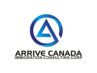 何嘉健的ARRIVE CANADA IMMIGRATION CONSULTING CORP.logo設計