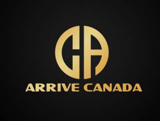 余亮亮的ARRIVE CANADA IMMIGRATION CONSULTING CORP.logo設計