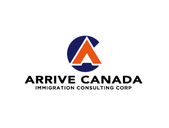 周金進的ARRIVE CANADA IMMIGRATION CONSULTING CORP.logo設計