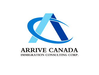 譚家強的ARRIVE CANADA IMMIGRATION CONSULTING CORP.logo設計