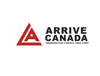 湯云方的ARRIVE CANADA IMMIGRATION CONSULTING CORP.logo設(shè)計(jì)