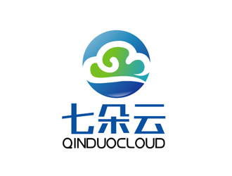 秦曉東的七朵云云元素字體logologo設計