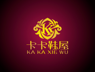 周金進的卡卡鞋屋logo設(shè)計