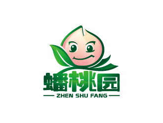 周金進(jìn)的蟠桃園 卡通吉祥物設(shè)計(jì)logo設(shè)計(jì)