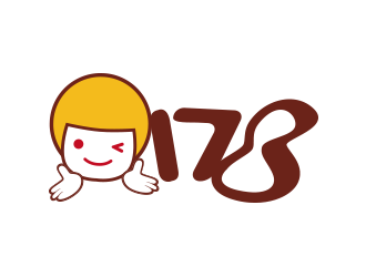 黃安悅的178零舍不同-進口零食店logologo設(shè)計