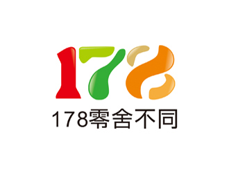 陳今朝的178零舍不同-進口零食店logologo設(shè)計