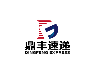 周金進的鼎豐速遞  dingfeng  expresslogo設計