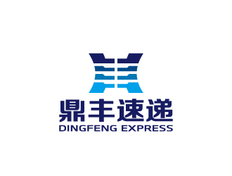 周金進的鼎豐速遞  dingfeng  expresslogo設計