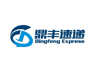 曾翼的鼎豐速遞  dingfeng  expresslogo設計