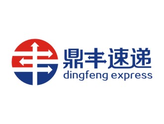 李泉輝的鼎豐速遞  dingfeng  expresslogo設計