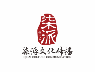 何嘉健的上海柒派文化傳播有限公司（ SHANGHAI QIPAI CULTURE COMMUNICATIONlogo設(shè)計(jì)