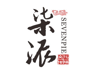 劉彩云的上海柒派文化傳播有限公司（ SHANGHAI QIPAI CULTURE COMMUNICATIONlogo設(shè)計(jì)