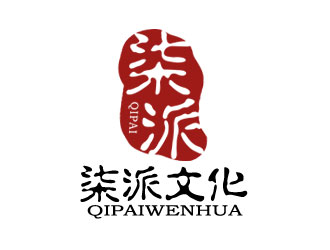 余亮亮的上海柒派文化傳播有限公司（ SHANGHAI QIPAI CULTURE COMMUNICATIONlogo設(shè)計(jì)