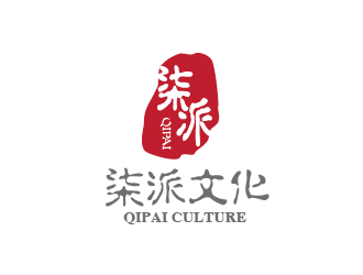 周耀輝的上海柒派文化傳播有限公司（ SHANGHAI QIPAI CULTURE COMMUNICATIONlogo設(shè)計(jì)